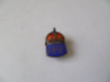 homefront lapel badge 19 mm high silver and enameled