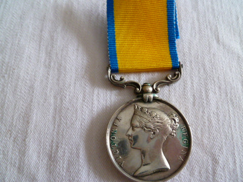 BRITISH BALTIC MEDAL 1854/55  unNAMED as issued near nef