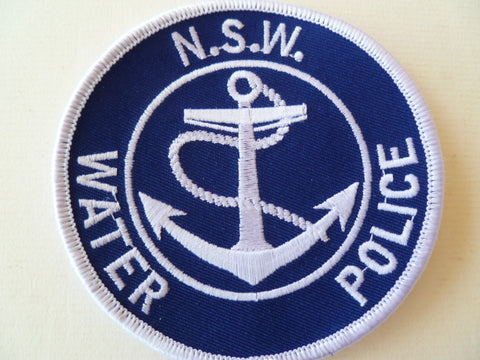 AUSTRALIA NSW WATER POLICE PATCH
