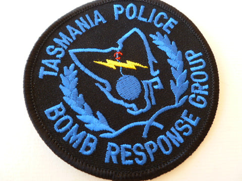 AUSTRALIA TASMANIA POLICE BOMB RESPONSE GROUP PATCH