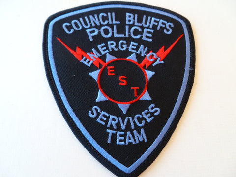 council bluffs police EST team