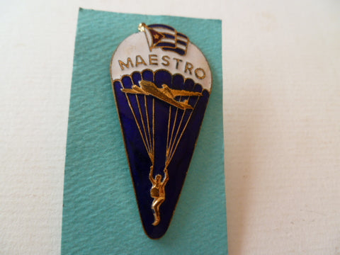 CUBA A/B qualification badge maestro
