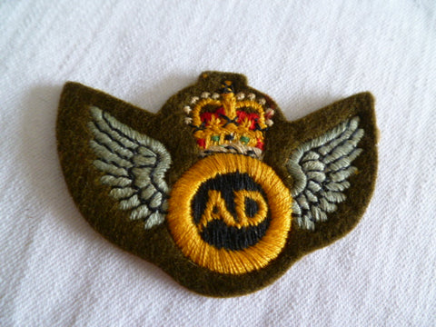 NEW ZEALAND genuine AIR DISPATCH wings thick emb
