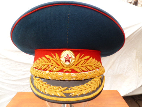 RUSSIAN army marshal peaked cap med size