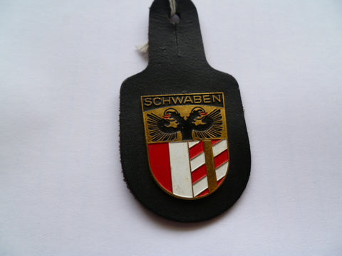 AUSTRIA schwaben police breast badge on hanger