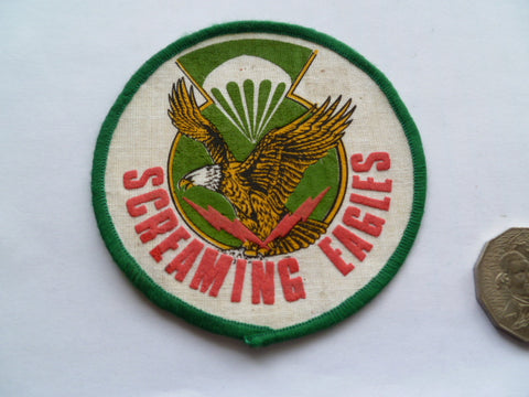US ARMY 101st a/b screaming eagles viet made exc