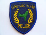 CHRISTMAS ISLAND police patch