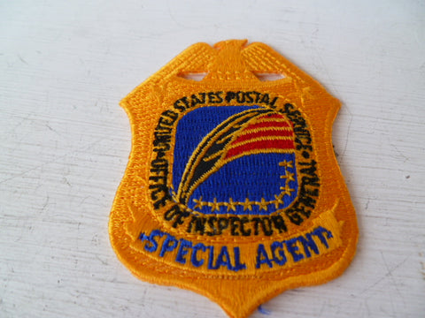 POSTAL service special agent patch small