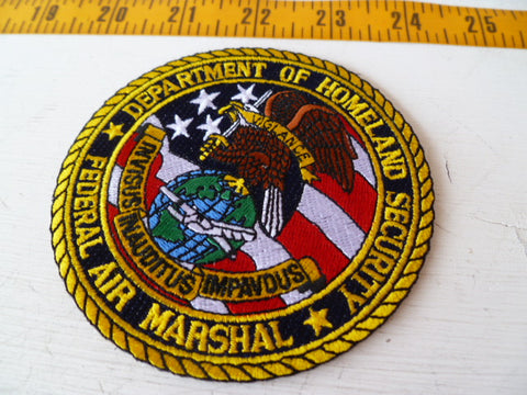 HOMELAND dept of security air marshal patch
