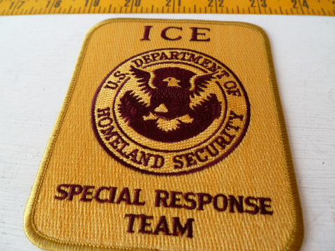 HOMELAND dept of security ICE patch coloured