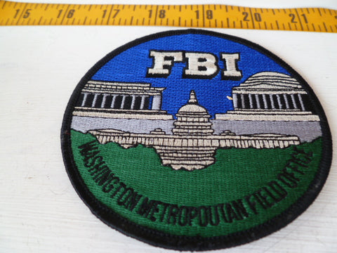 FBI  washington metro field office patch coloured