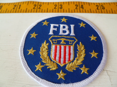 FBI   patch coloured