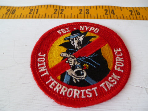 FB I/ NYPD joint terrorism task force  patch coloured