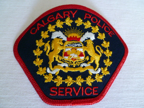 CANADA calgery police service patch