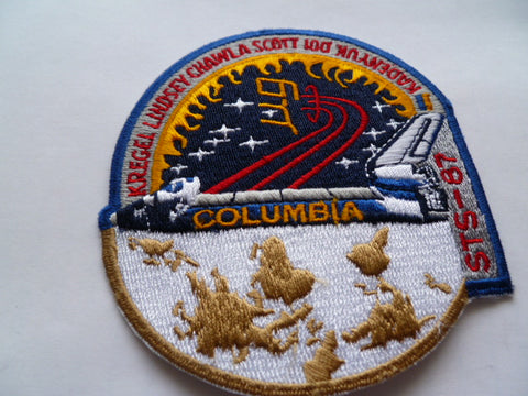 SPACE patch usa columbia STS 87