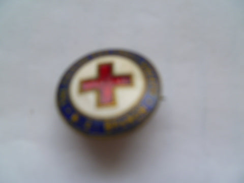 UK/NZ red cross badge nz branch m/m stokes