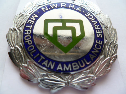 UK nwrha metro ambulance cap badge