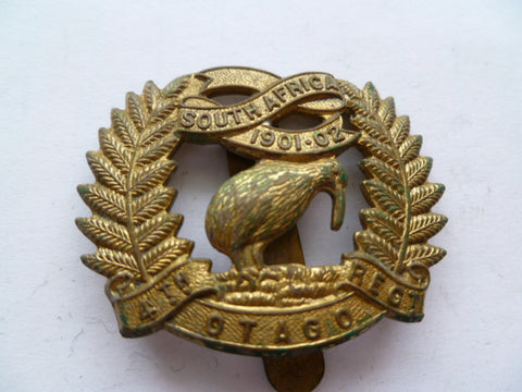 NEW ZEALAND 4th otago rifles cap badge