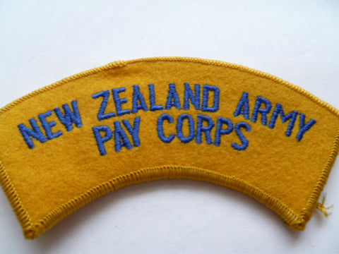 NEW ZEALAND pay corps rocker