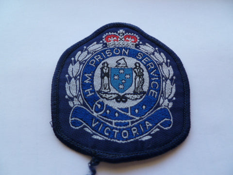 AUSTRALIA victoria prisons old shaped patch