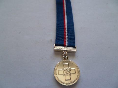 brit/malta mini medal for 50th anv of george cross on malta