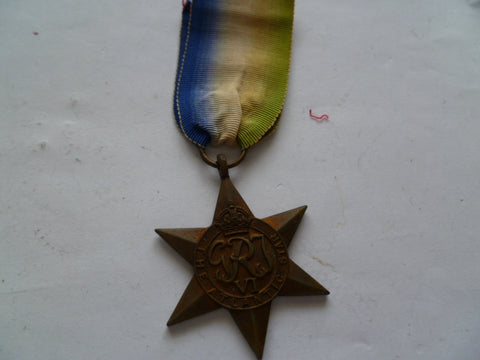 brit ww2 atlantic star unnamed as issued