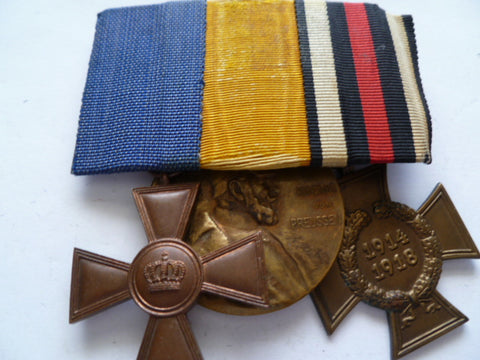 germany ww1 and pre 15 year l/s medal and jubilee ww1 honx