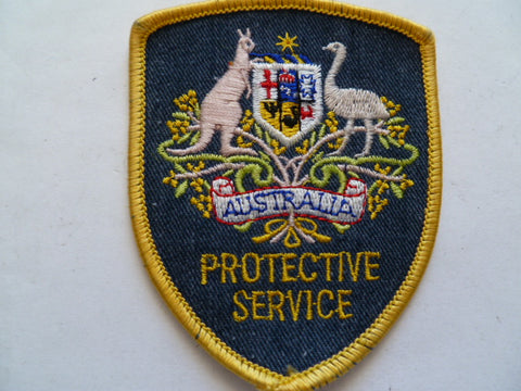 AUSTRALIA federal/aps police patch exc greyish colour