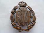australia RAAF cap badge ww2 unmarked