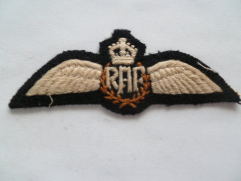 brit raf ww2 full size wing pilot cloth