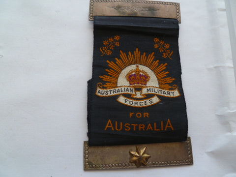 australia ww1 rising sun widows or relatives drape 1 star