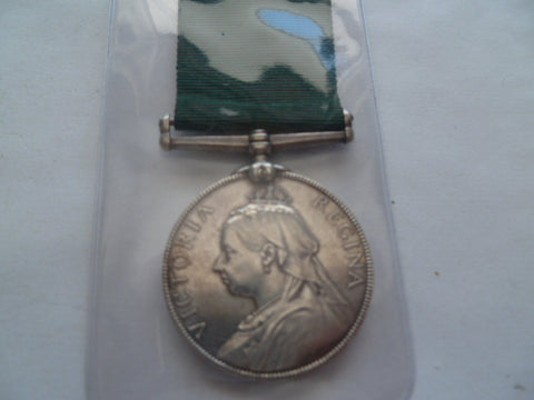brit volunteer long service medal unnamed as issued