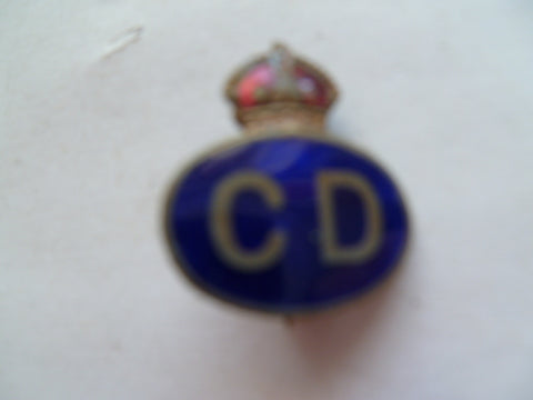 brit and c/wealth CD lapel badge