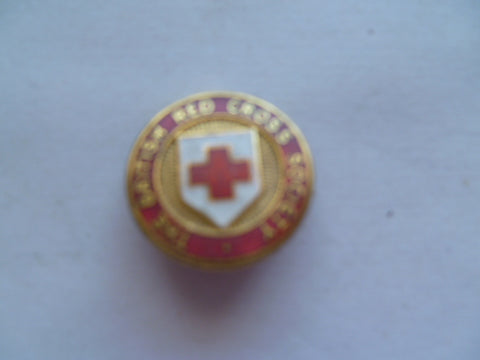 brit red cross badge red type 20mm m/m