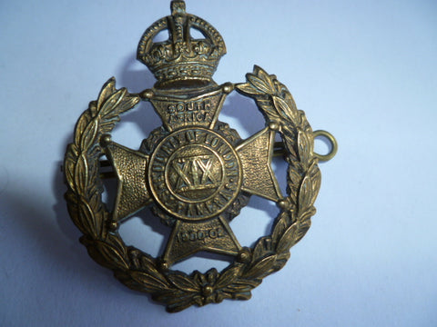 brit 19th st pancras london batt cap badge