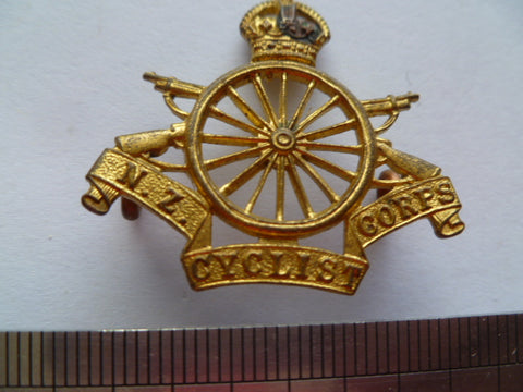 NZ cyclist corp collar badge