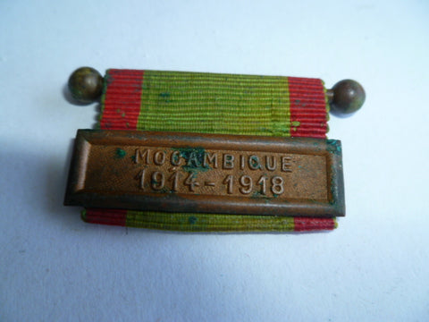 france bar for ww1 medal mozambique 1914-18