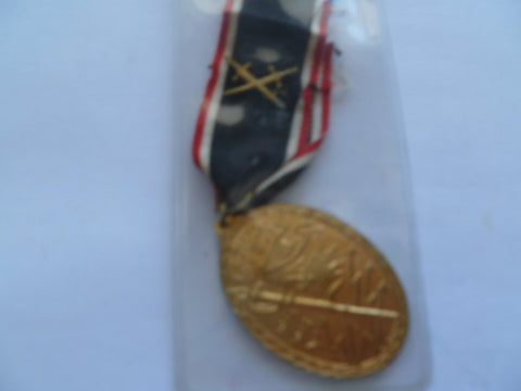 germany ww1 kyffhaufer bund veterans medal 14-18 war with swords