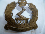 aust army 33rd cap badge new england regt brass 30-42