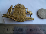 australia army cap/hat badge 25th darling downs inf