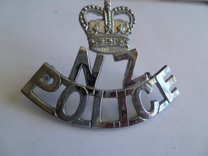nz police cap badge older style