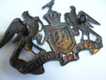 NZ south canterbury mounted rifles cap badge small type scarce
