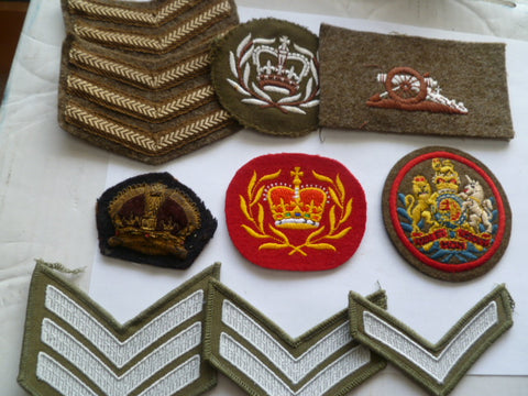 mixed lot of mostly aust army rank