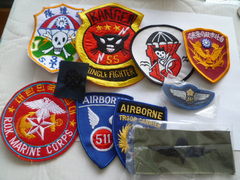 airborne lot of patches