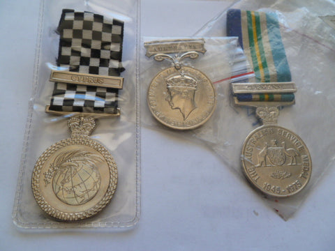 aust medals all ex cond replica 3