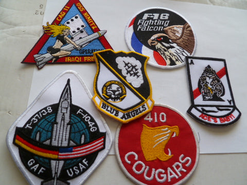 usa mixed lot air force etc patches
