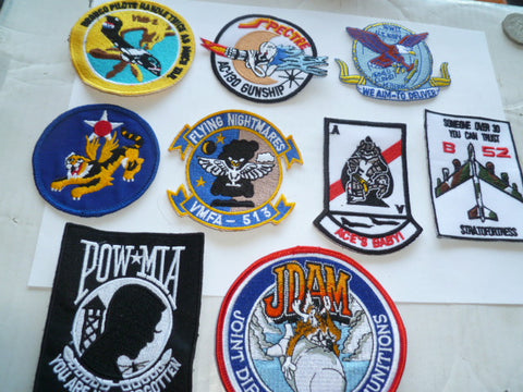 usa mostly flying type patches