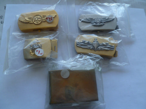 usa military buckles as new cond