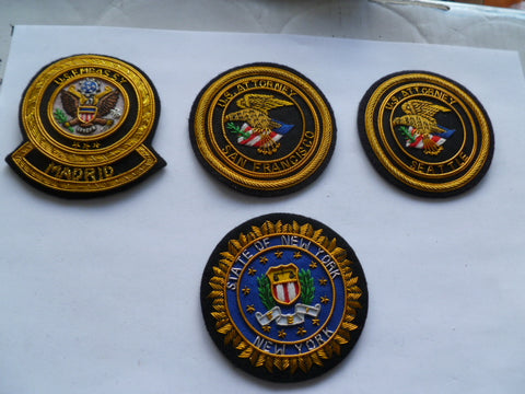usa bullion legal/law related patches