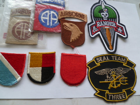 usa mixed lot of special forces patches